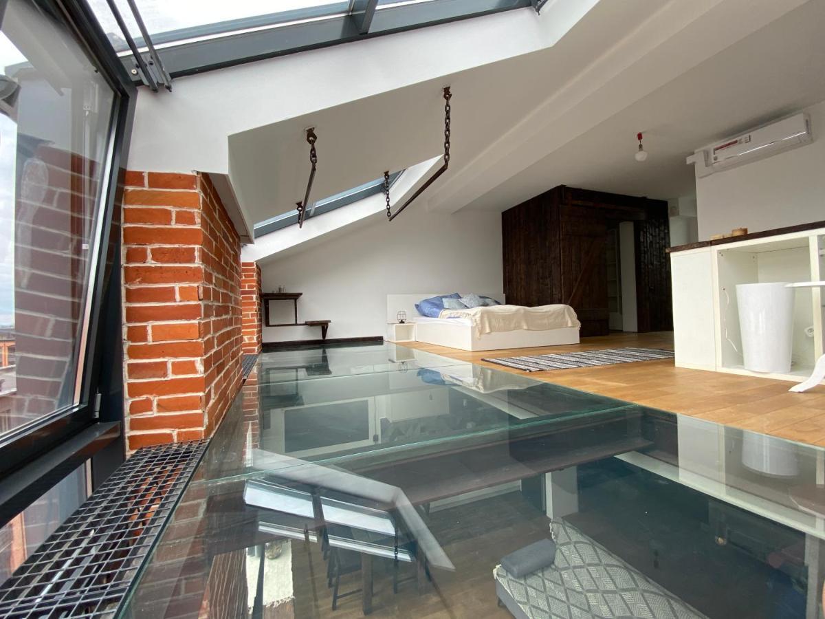 Апартаменти Wyjatkowy 2-Poziomowy Klimatyzowany Loft Лодзь Екстер'єр фото